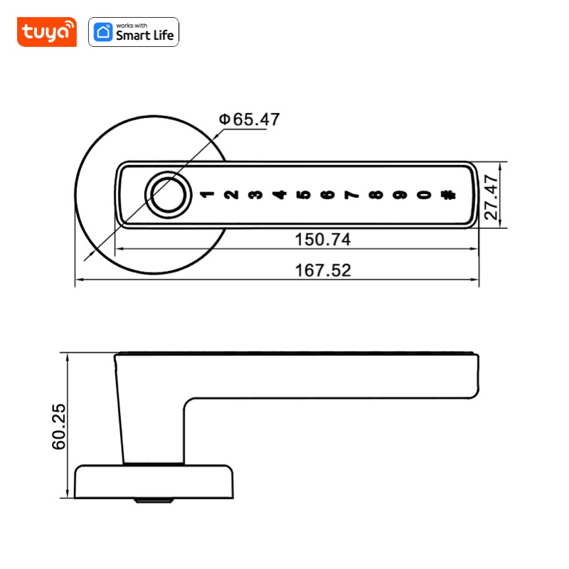 Indoor Door Locks, Room Door Locks B01