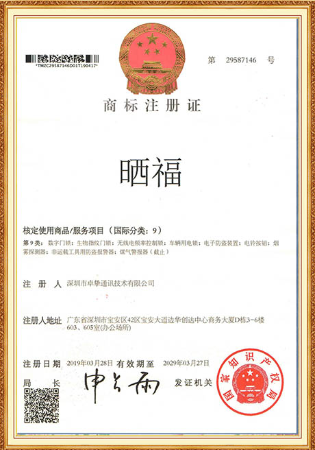 Certificate Of Honor