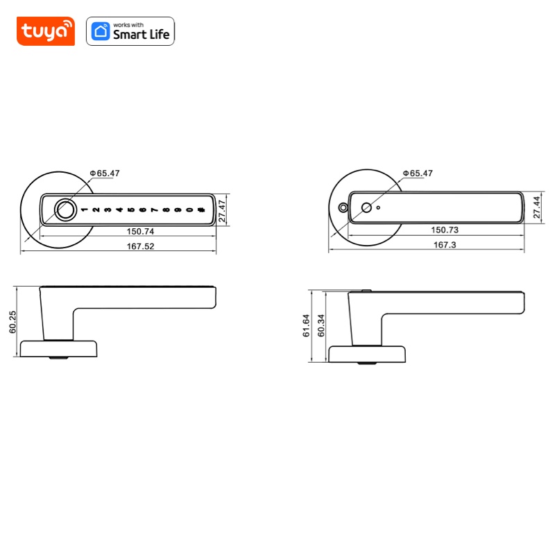 Indoor Door Locks, Room Door Locks B01