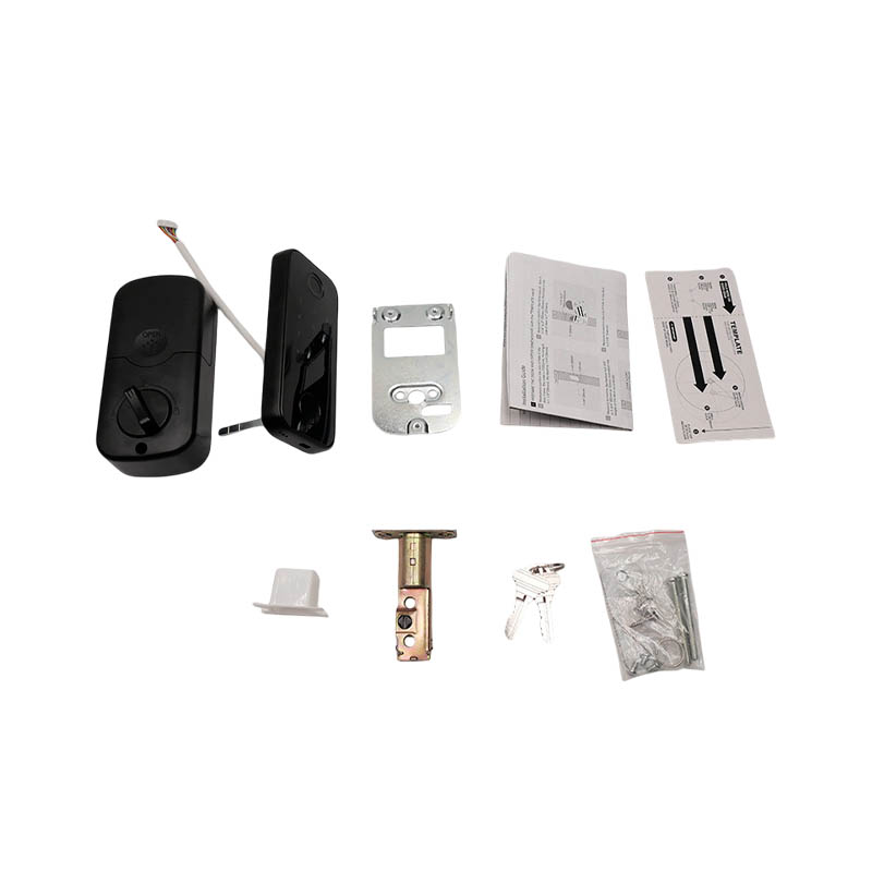 How does the permission management function of a smart deadbolt lock enable flexible permission allocation for multiple users?